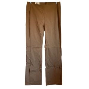 INC International Concepts Brown Boot Cut Pants Size 8 NWT